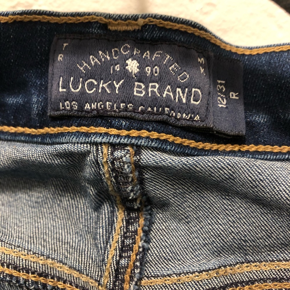 Lucky Brand Sweet Straight Jeans- Size 12 Size 31